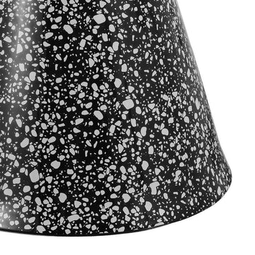 Xenia 17.75" Modern Bohemian Terrazzo Indoor/Outdoor Drum Accent Table - JONATHAN Y